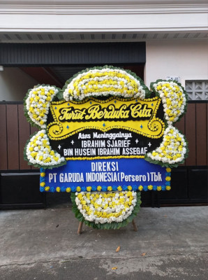 Papan Bunga Duka di Pucanganom