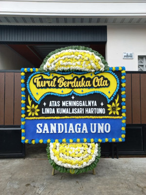Papan Bunga Duka di Pucanganom